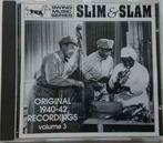 cd - Slim &amp; Slam - Original 1940-42 Recordings, Volume 3, Verzenden, Zo goed als nieuw