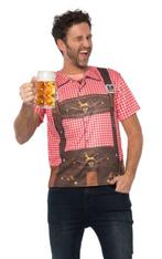 Lederhose T-Shirt Heren, Verzenden, Nieuw