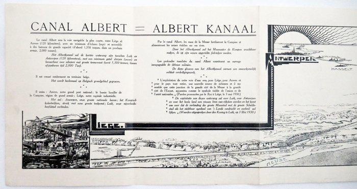 Anonymous - Inwijding der werken aan het Albertkanaal, Antiek en Kunst, Kunst | Tekeningen en Foto's