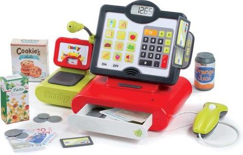 Smoby Speelgoedkassa Rood, Hobby en Vrije tijd, Gezelschapsspellen | Overige, Zo goed als nieuw, Ophalen of Verzenden