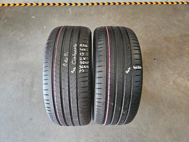 235/40/19 96W PIRELLI CINTURATO P7 5,6MM PROFIEL, Auto-onderdelen, Banden en Velgen, 19 inch, Erkend duurzaam, Zomerbanden, 235 mm