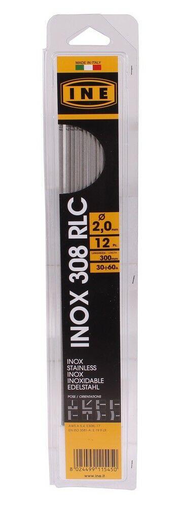 Laselektroden RVS 308RLC 2,0mm 300mm 12st, Doe-het-zelf en Verbouw, Gereedschap | Lasapparaten, Nieuw, Verzenden