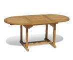 Uitschuifbare Tuintafel | Ovaal | 150 <> 200 x 100 x 75 ( H, Tuin en Terras, Tuintafels, Verzenden, Nieuw