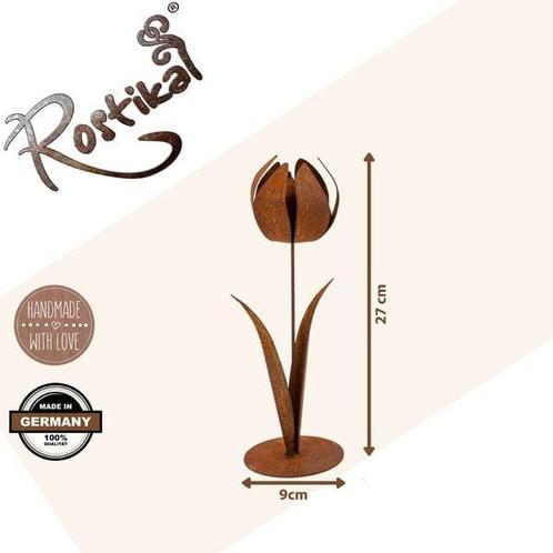 Rust Deco Tulp | Bloemen als tafeldecoratie in het voorjaar, Huis en Inrichting, Woonaccessoires | Wanddecoraties, Nieuw, Verzenden
