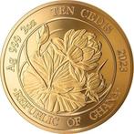 Ghana. 10 Cedis 2023 Lotus Bowl Greatest Porcelain