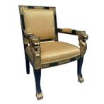 Luxe stoel met leeuwenkoppen €250,- excl btw p/s, Verzenden, Nieuw in verpakking
