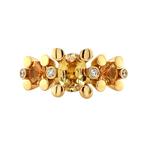 Gouden Bron Jewelry ring Phlox 18 krt, Sieraden, Tassen en Uiterlijk, Ringen, Goud, 17 tot 18, Dame, Zo goed als nieuw