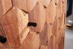 Massief houten dressoir MYSTIC LIVING 140cm naturel acacia, Nieuw, Ophalen of Verzenden