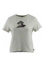 Vans T-shirt in maat M Wit, Kleding | Dames, T-shirts, Vans, Verzenden, Zo goed als nieuw, Wit