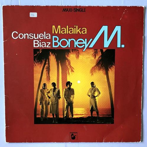 Boney M. – Malaika / Consuela Biaz (12-Maxi-Single), Cd's en Dvd's, Vinyl Singles, Verzenden