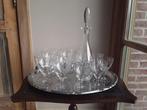 Roi du Cristal - Drinkset (12) - Kristal, Glas - Belgiscg, Antiek en Kunst, Antiek | Meubels | Tafels