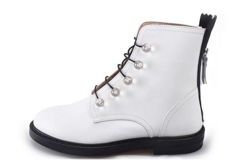 Agl Veterboots in maat 37 Wit | 25% extra korting, Kleding | Dames, Schoenen, Wit, Nieuw, Overige typen, Verzenden