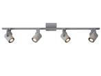 Veiling - Lucide CONNI-LED dimbare Plafondspot 4x5W Grijs, Huis en Inrichting, Lampen | Plafondlampen, Nieuw