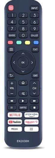 Afstandsbediening Hisense en2x30h, Audio, Tv en Foto, Afstandsbedieningen, Origineel, Nieuw, Ophalen of Verzenden