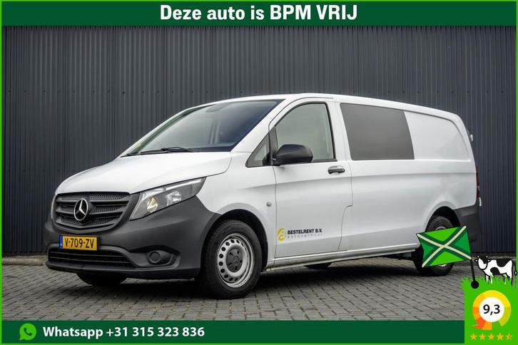 Zakelijke Lease |  Mercedes-Benz Vito **111 CDI L2H1 | Euro, Auto's, Bestelauto's, Onderhoudsboekje, Lease, Overige kleuren, Handgeschakeld