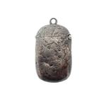Zilveren luciferdoosje/tondeldoosje | Antiek (Collectibles), Antiek en Kunst, Antiek | Goud en Zilver, Ophalen of Verzenden, Zilver