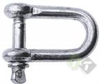 D-sluiting 10 Mm Met Borstbout - Verzinkte D-sluiter, Doe-het-zelf en Verbouw, Ophalen of Verzenden, Nieuw