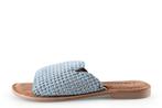 Lazamani Slippers in maat 40 Blauw | 10% korting, Kleding | Dames, Schoenen, Slippers, Lazamani, Zo goed als nieuw, Verzenden