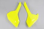 UFO zijnummerborden Fluor Geel Husqvarna TC 125 16-18 & TC 2, Ophalen of Verzenden, Nieuw