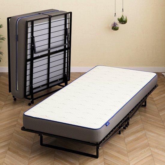2dekans | Best Life Vouwbed 90x200 - Logeerbed met Matras -, Huis en Inrichting, Slaapkamer | Matrassen en Bedbodems, Zo goed als nieuw