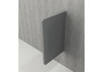 Bocchi Taormina urinoir scheidingswand 48x73 mat grijs, Nieuw, Ophalen of Verzenden