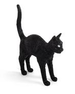 Seletti - Studio Job - Lamp - Jobby de kat zwart - Hars, Antiek en Kunst, Kunst | Designobjecten
