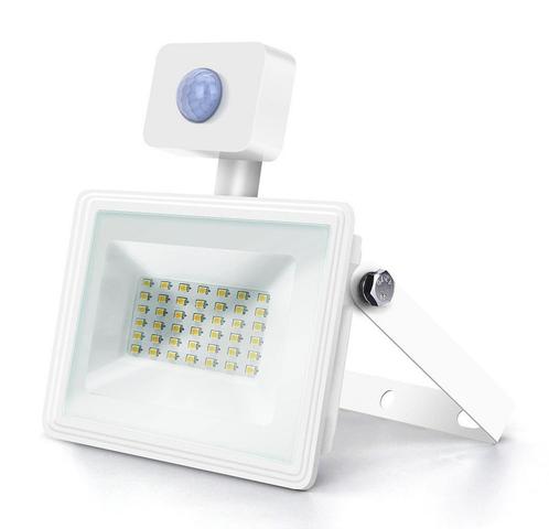 LED buitenlamp wit | 30W=300W LED schijnwerper | IR sensor |, Doe-het-zelf en Verbouw, Bouwverlichting, Nieuw, Verzenden