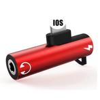 iPhone Lightning Oplader & AUX Splitter - Headphone Audio, Verzenden, Nieuw