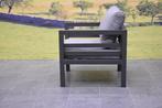 Fabri lounge tuinstoel aluminium antraciet, Ophalen of Verzenden, Nieuw, Aluminium