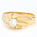 Ring - 18 karaat Geel goud Diamant (Natuurlijk), Nieuw