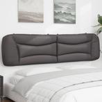 vidaXL Hoofdbordkussen Hvar 200 cm kunstleer grijs, Verzenden, Nieuw, Grijs, Overige materialen