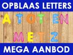 Mega aanbod opblaasletters in alle kleuren, Verzenden, Nieuw