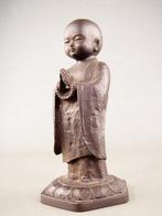 Standing statue of Jizo Bodhisattva  - Beeld Brons -, Antiek en Kunst