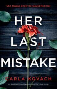 Detective Gina Harte: Her Last Mistake: An absolutely, Boeken, Taal | Engels, Gelezen, Verzenden