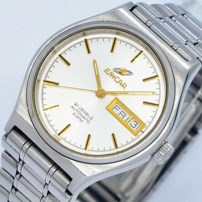 Enicar - Ocean Pearl Day-Date - Zonder minimumprijs -, Sieraden, Tassen en Uiterlijk, Horloges | Heren