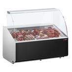 GGM Gastro | Koelvitrine - 1300mm - Zwart voorpaneel |, Verzenden, Nieuw in verpakking, Decoratie