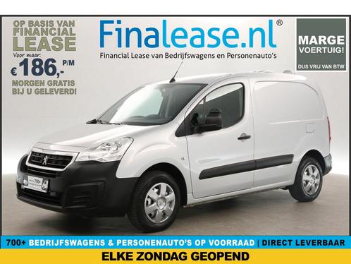Peugeot Partner 1.6 BlueHDi L1H1 Marge Airco Cruise €186pm, Auto's, Bestelauto's, Lease, Handgeschakeld, Diesel, Peugeot, Zilver of Grijs
