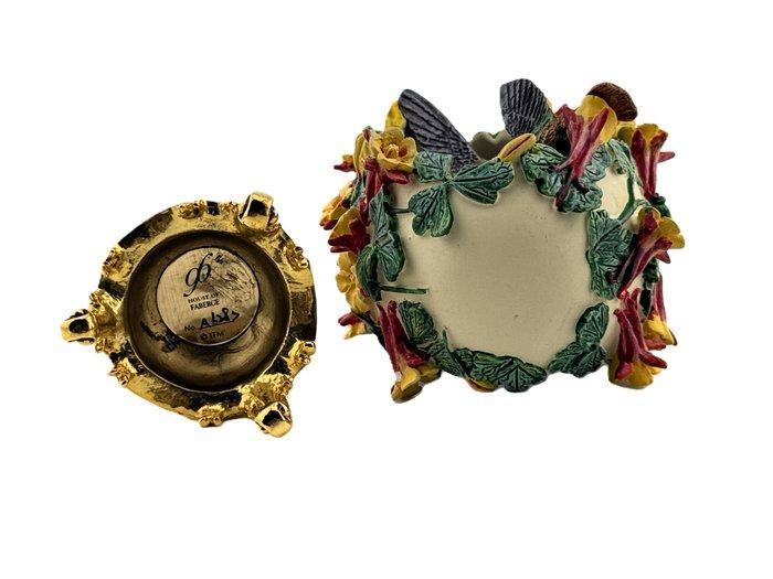 Fabergé ei - Keizerlijke kolibrie-ei met 24-karaats gouden, Antiek en Kunst, Curiosa en Brocante