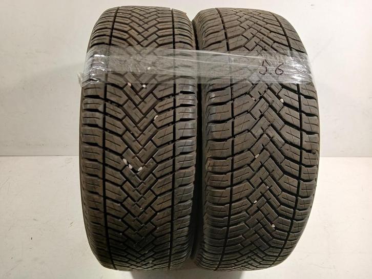Bandenset 2 stuks 4-Seizoenen 195/55 R16 Landsail 2024 5.6MM, Auto-onderdelen, Banden en Velgen, 16 inch, ARN erkend, Stiba lid
