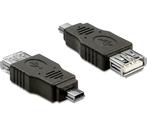 USB Mini B (m) naar USB-A (v) OTG adapter - USB2.0, Nieuw, Ophalen of Verzenden