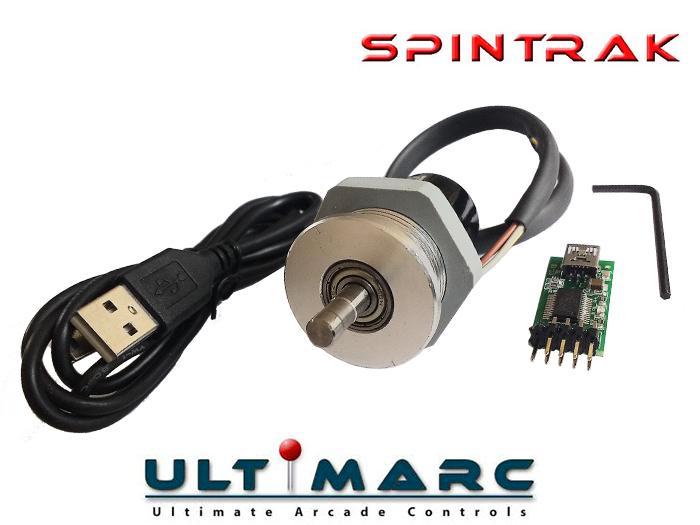 Ultimarc SpinTrak Arcade USB Spinner Unit, Spelcomputers en Games, Spelcomputers | Overige