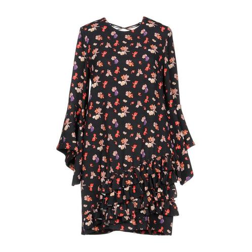 Annarita N • zwarte jurk met bloemen motief • 38 (IT44), Kleding | Dames, Jurken, Zwart, Nieuw, Maat 38/40 (M), Verzenden
