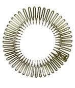 Haarband Kamdiadeem Zigzag Goud, Sieraden, Tassen en Uiterlijk, Uiterlijk | Haarverzorging, Verzenden, Nieuw