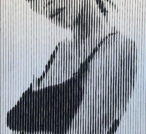 Gerke Rienks (1979) - Kate Moss, Antiek en Kunst, Kunst | Schilderijen | Modern