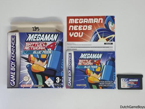Gameboy Advance / GBA - Megaman Battle Network 4 - Blue Moon, Spelcomputers en Games, Games | Nintendo Game Boy, Gebruikt, Verzenden