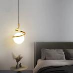 Nordic Glazen Hanglamp LED – 3 Lichtkleuren, Huis en Inrichting, Verzenden, Nieuw
