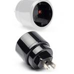 Reisstekker | Europa naar Filipijnen (Tweepolig, Type C  A), Verzenden, Nieuw