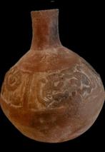 Grote Chimu-cultuurvaas met jaguars en slangen - Peru