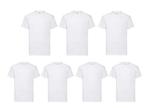 7-pack Fruit of the loom Witte Heren T-shirts - Maat M, Kleding | Heren, Overhemden, Nieuw, Verzenden