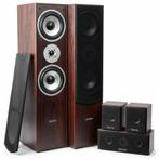 Retourdeal - Fenton Thuis bioscoop speaker systeem - Walnoot, Audio, Tv en Foto, Luidsprekers, Verzenden, Zo goed als nieuw